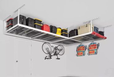 Maximize Your Space with a Hammertone Overhead Storage Rack