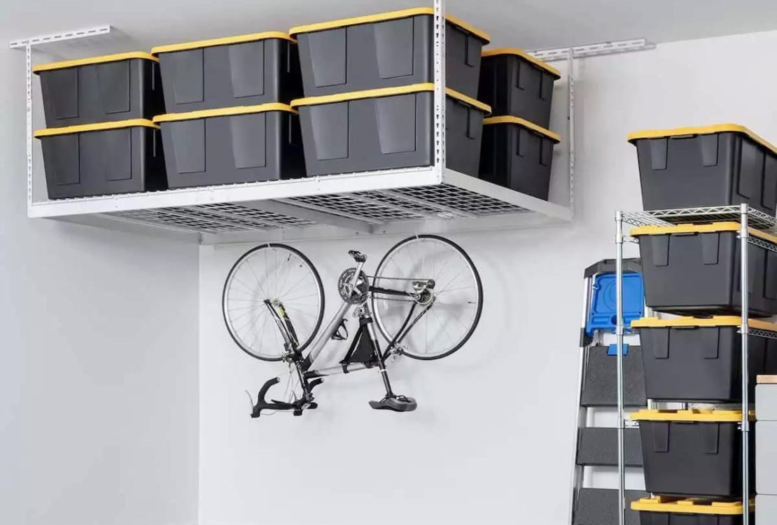 Organize Your Garage with Monkey Bars Shelving