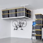 Organize Your Garage with Monkey Bars Shelving
