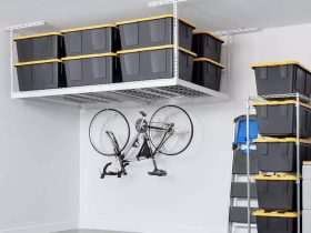 Organize Your Garage with Monkey Bars Shelving